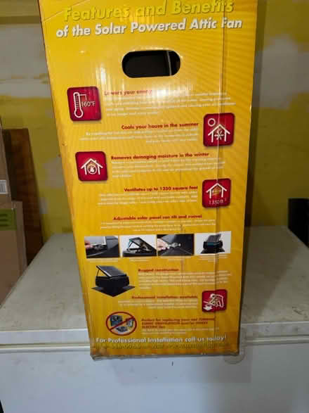 Photo of free Attic Fan Solar (East Brunswick) #2