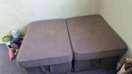Photo of free 2 x large storage footstools (Coxheath ME17) #2