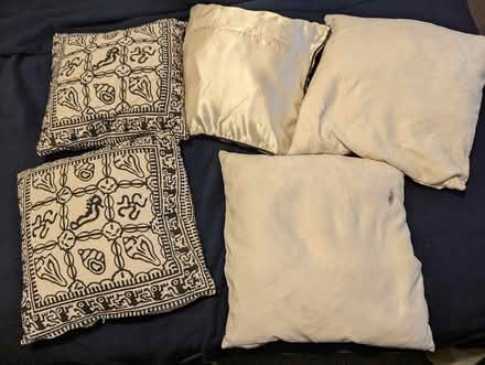 Photo of free White Cushions (M20 Withington) #2