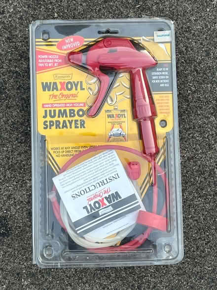 Photo of free Waxoyl rustproofing and spray applicator (Barnard's Green WR14) #2