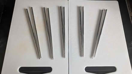 Photo of free 5x stainless steel chopsticks (Haywards heath, wivelsfield rd) #1