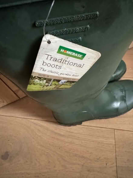 Photo of free Wellington boots, size 9, unused still with label (Brick End CM6) #3