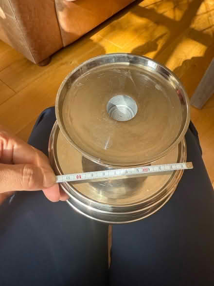 Photo of free Laura Ashley Hurricane silver candle holder (Sale Moor M33) #2