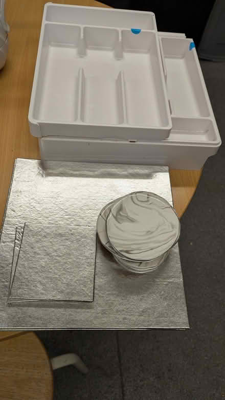 Photo of free Cake bases, coasters and drink mats, cutlery holders (Loftus Road W12) #1