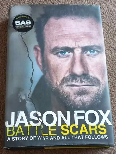 Photo of free Jason Fox SAS - Battlescars - BOOK NEW (Erith DA8) #1