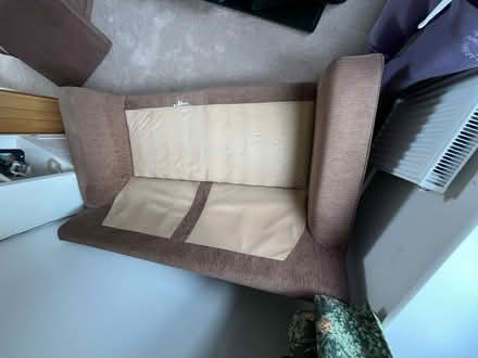 Photo of free 2 seater sofa brown (HP1) #3