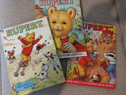 Photo of free 1980s Rupert the Bear annuals (Boxmoor HP1) #1