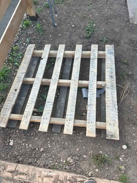 Photo of free Wooden pallets (Marston Jabbett CV11) #2