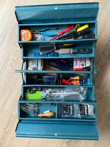 Photo of free Toolbox with tools (Weeke, Winchester SO22) #2