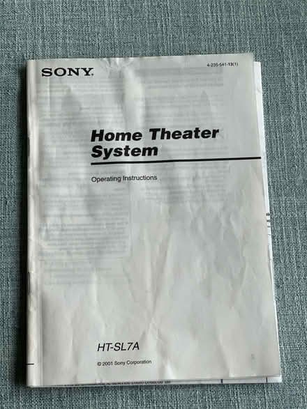 Photo of free Sony surround sound system (Bingley BD16) #3