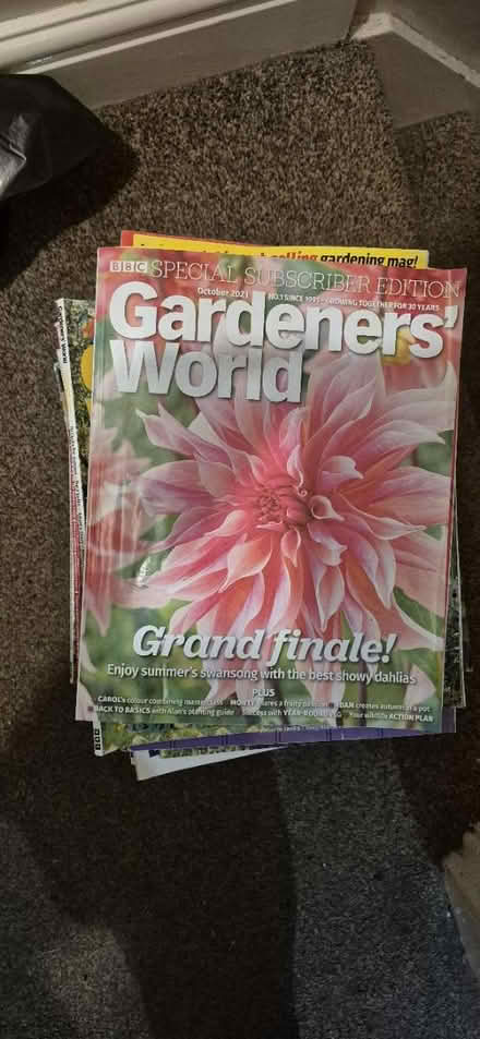 Photo of free STACK of gardeners world magazines (Hillsborough S6) #1
