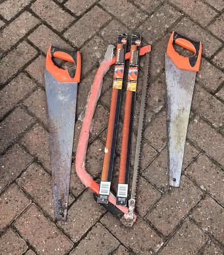 Photo of free 3 x Saws (Leamington Spa (CV32)) #1