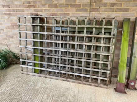 Photo of free Wooden trellis and gate (Ambrosden OX25) #2