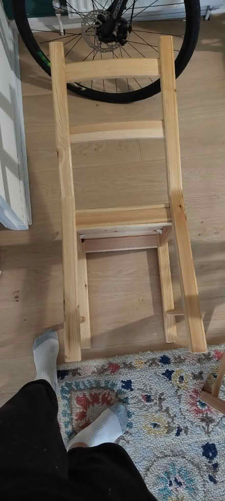 Photo of free 2x Ikea Ivar chairs (N11 3NT) #2