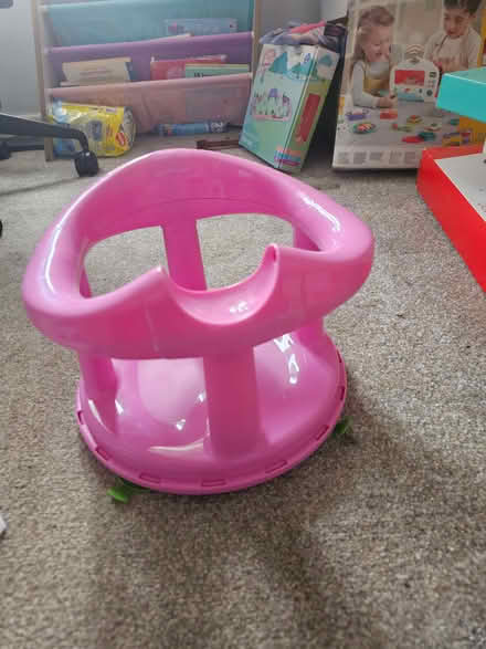 Photo of free Pink baby bath seat (Morecambe LA4) #1