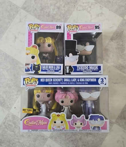 Photo of free Sailor Moon Funko pops (Randolph near high school) #1