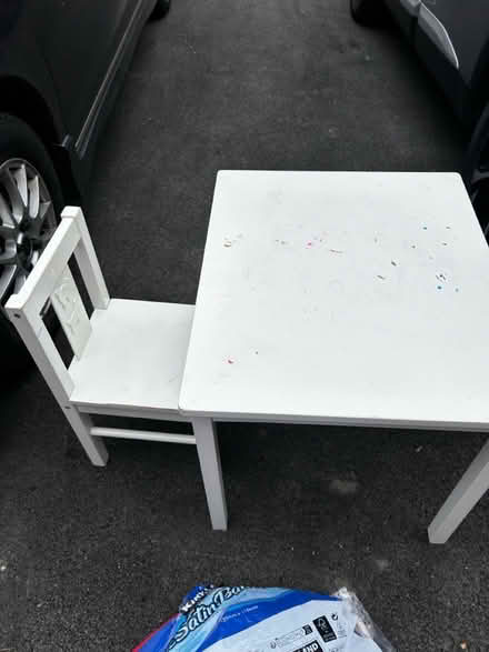 Photo of free Kids table and chair (Gateford S81) #1