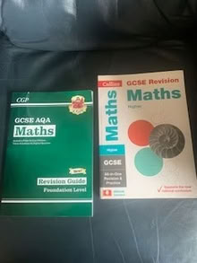 Photo of free GCSE AQA Revision Maths Books (Gosforth NE3) #1