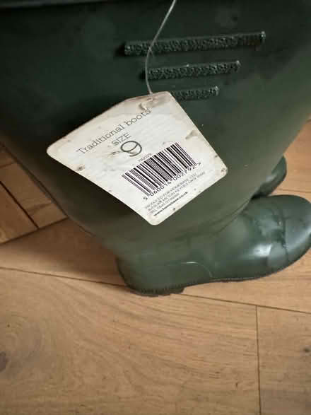 Photo of free Wellington boots, size 9, unused still with label (Brick End CM6) #2
