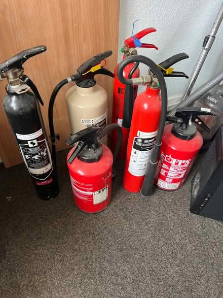 Photo of free Fire extinguishersX6 v. out of date (auchterarder PH3) #1