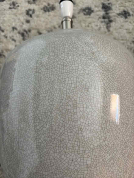 Photo of free Large ceramic lamp base (Rock Ferry CH42) #1