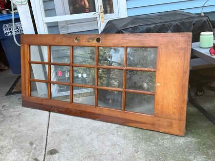 Photo of free 36” wood door with 15 lites (Downers Grove) #1