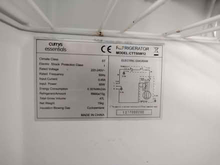 Photo of free Small table top fridge (Allithwaite LA11) #1