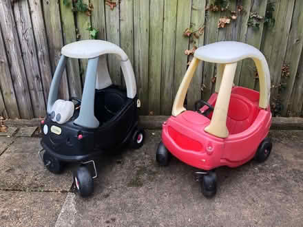 Photo of free 2x Little Tikes Ride in Cars (Leamington Spa (CV32)) #1