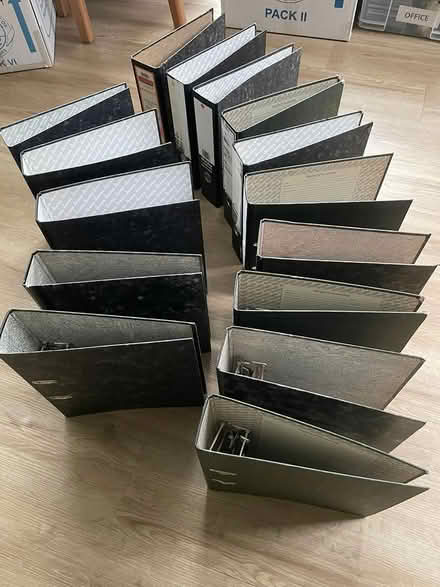 Photo of free 15 x Lever Arch Files (LE16 9) #2