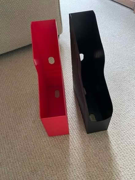 Photo of free File holders/boxes x 2 (Lyncombe) #1