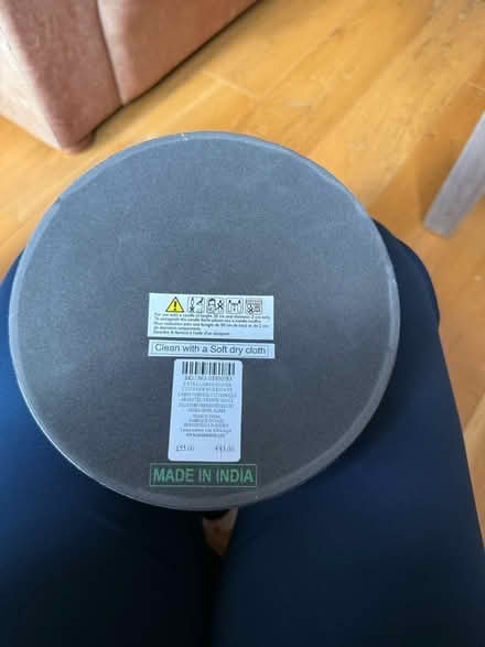 Photo of free Laura Ashley silver hurricane candle holder (Sale Moor M33) #4