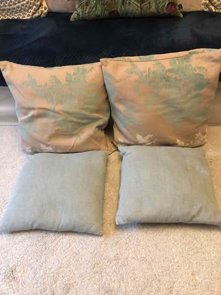 Photo of free Cushions and a throw (Headley KT18 6) #4