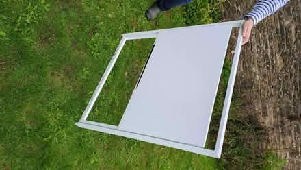 Photo of free White fold-up desk Table (Beverstone GL8) #2