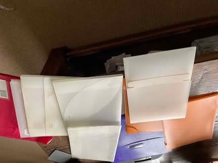 Photo of free Plastic folders x10 - various styles/colours (Lyncombe) #1