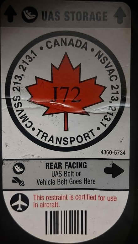 Photo of free Cosco lightweight car seat 2022 (Broadview and Gerrard) #4