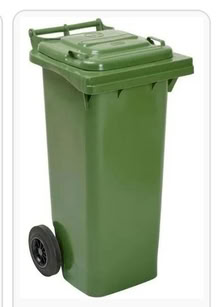 Photo of free Small green garden waste bin (Freehold LA1) #1