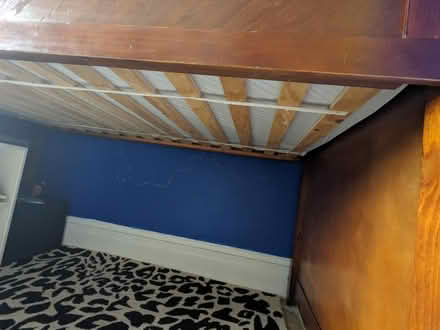 Photo of free Wooden twin-size loft bed for kids (Morningside Heights/Claremont) #4