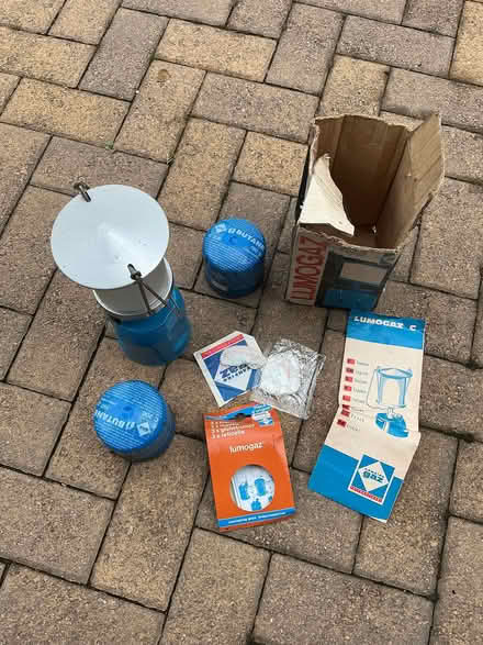 Photo of free Camping gas light with extras (Cox Green SL6) #1