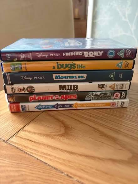 Photo of free 6 assorted DVD’s inc. children’s (Erith DA17) #1