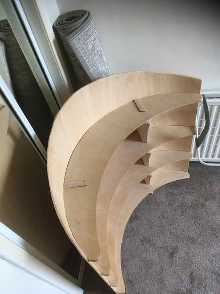 Photo of free Curved wooden shelves (Edinburgh South EH9) #1