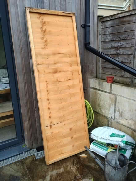 Photo of free narrow fence panel 5' x 2'1" (Walcot) #1