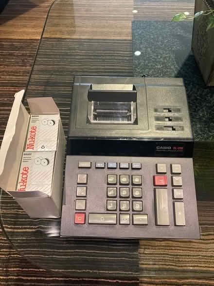 Photo of free Casio DL-250 Printing Calculator (34th St - Herald Square) #1