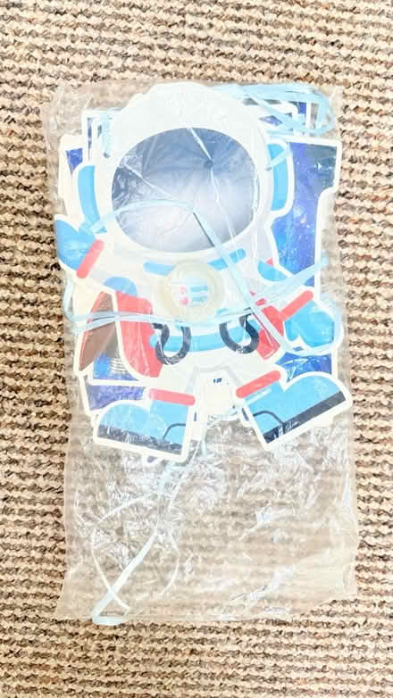 Photo of free Happy Birthday Astronaut Banner (Eagle street, Leam, CV31) #1