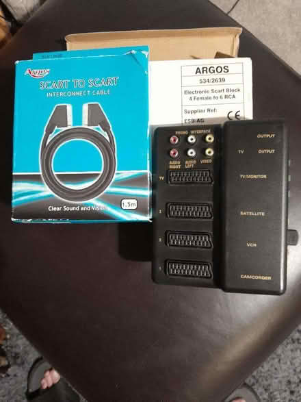 Photo of free Scart Lead (Terrington St Clement PE34) #1