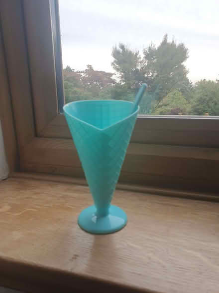Photo of free Plastic Ice cream bowl & spoon (Malvern WR14) #1
