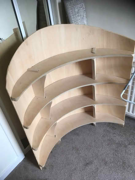 Photo of free Curved wooden shelves (Edinburgh South EH9) #2