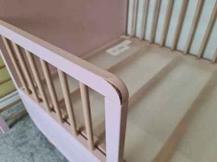 Photo of free IKEA myllra cot bed (Garston L19) #3