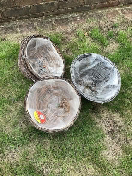 Photo of free 4 hanging baskets (Harold Wood RM3) #1