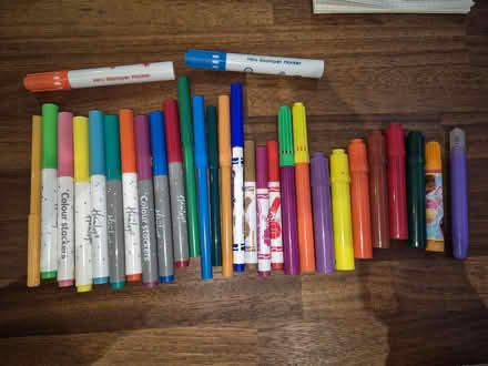 Photo of free Used felt tip pens (Woodham, Woking) #1