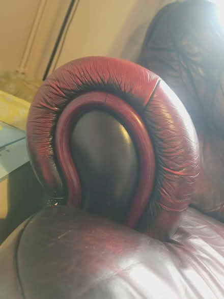 Photo of free Real leather sofa and armchair 3+1 (Clifton NG11) #4